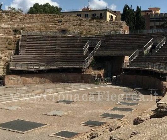 POZZUOLI/ Cede il palco dell’Anfiteatro Flavio