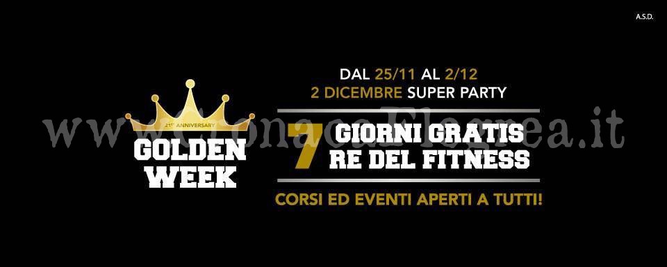 Una “Golden Week” per festeggiare i 21 anni del “Mishel’s Wellness Club”