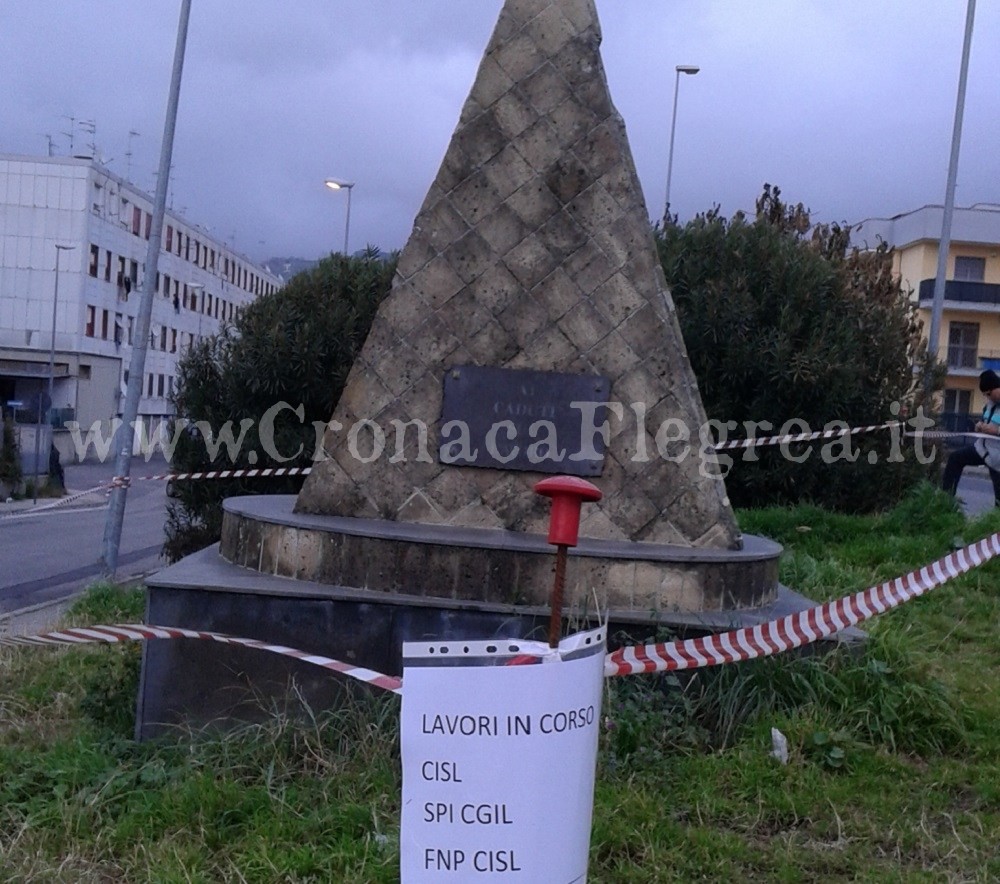 QUARTO/ Monumento ai caduti sul lavoro affidato alle associazioni