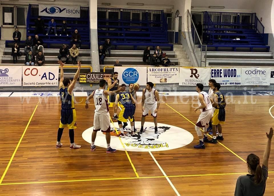 BASKET/ La Virtus Basket Pozzuoli ritorna a sorridere in campionato: battuto lo Stabia al Pala Errico