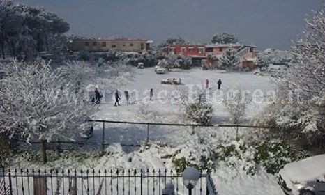 Campi Flegrei: lettori sotto la neve – LE VOSTRE FOTO