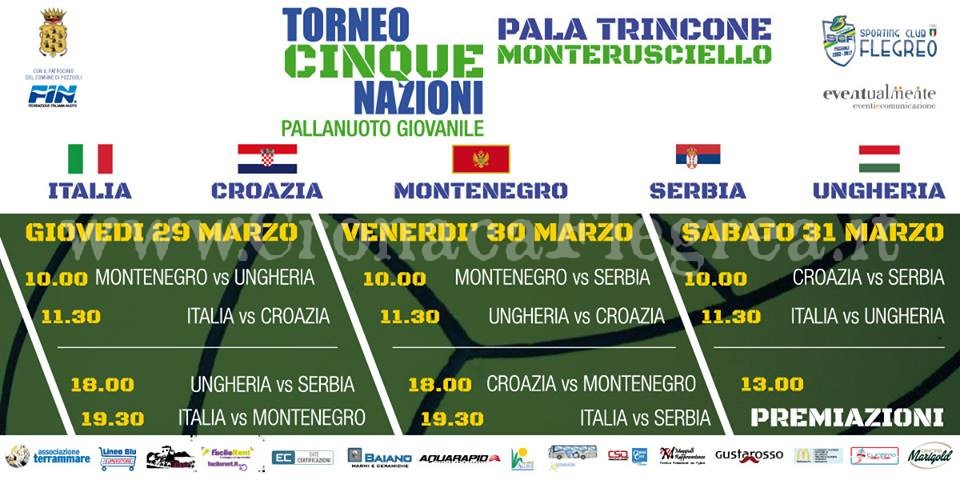 POZZUOLI/ Al Rione Terra si presenta il torneo “5 Nazioni”