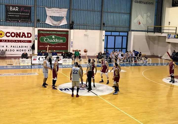 BASKET/ La Virtus Pozzuoli riprende la marcia, battuto in trasferta il Maddaloni