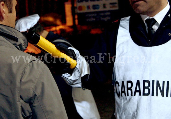 Scoperto ubriaco con l’etilometro, dà una gomitata a un carabiniere