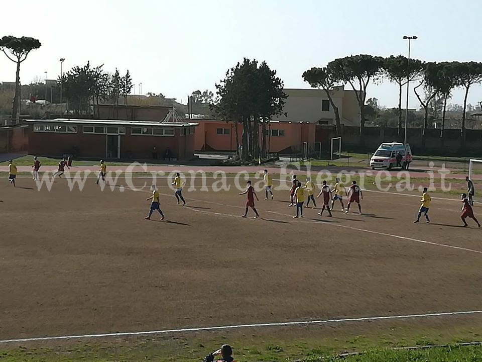 FLASH CALCIO/ La Puteolana espugna Mondragone con un gran gol di Guadagnuolo