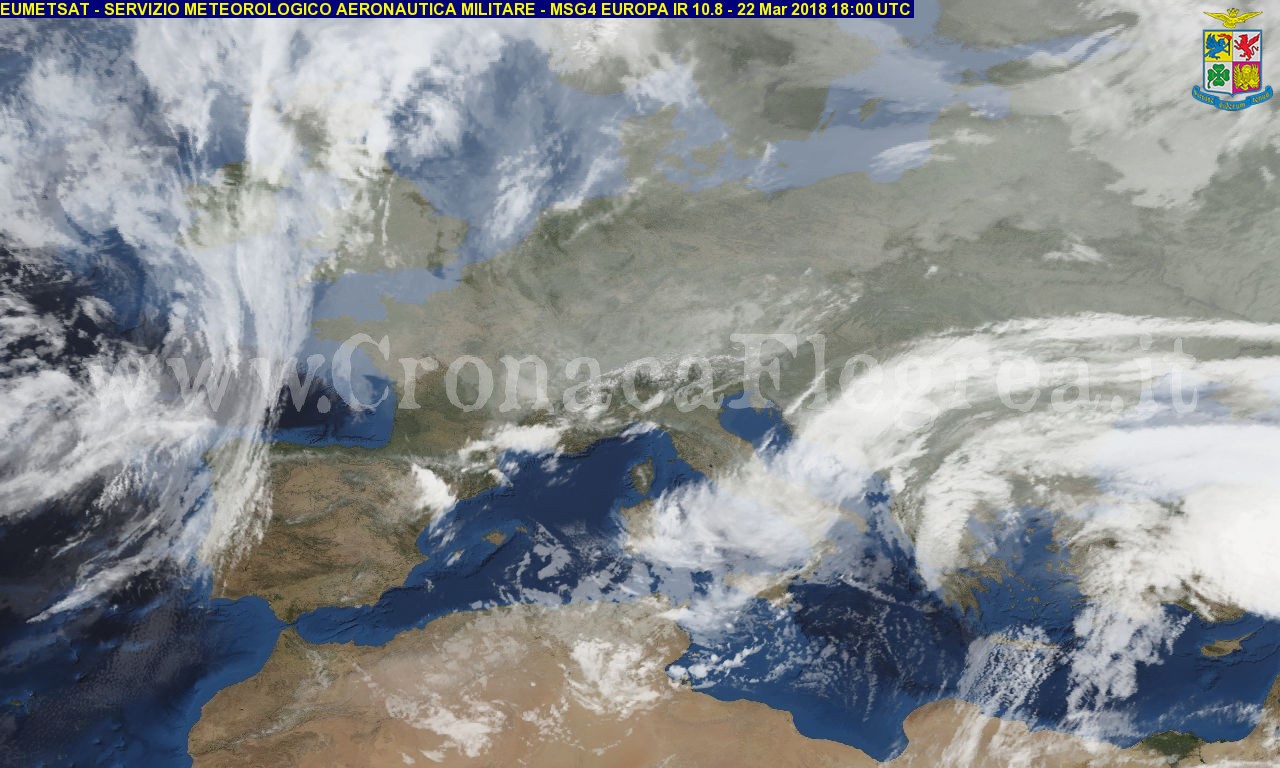 Allerta meteo su tutta la Campania