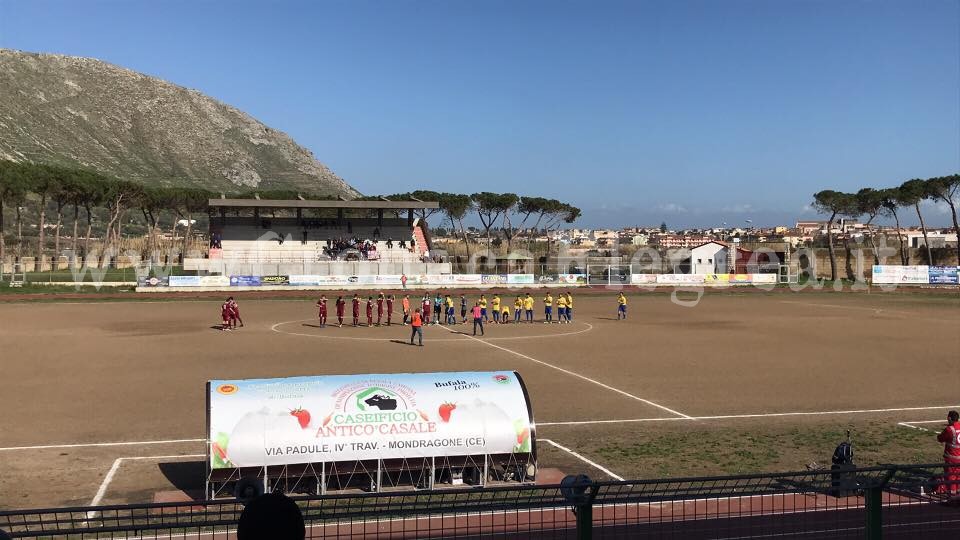 CALCIO/ La Puteolana 1902 vince di misura a Mondragone