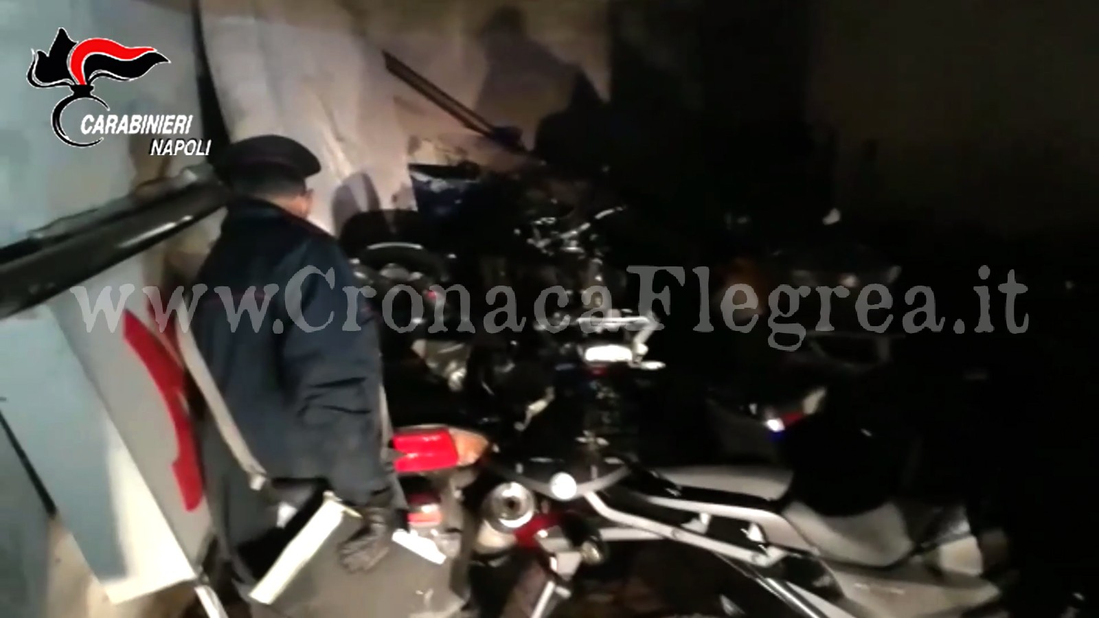 POZZUOLI/ Moto rubate a Licola: condannato a 10 mesi il meccanico che ha aggredito i carabinieri