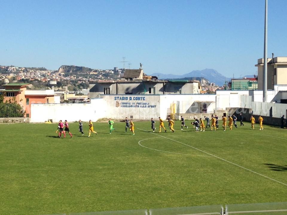 CALCIO/Il Rione Terra fa festa al “Conte”: Don Guanella battuto 2-0