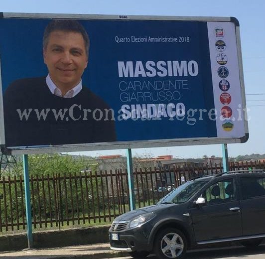 QUARTO/ «Manifesti non autorizzati» Fratelli d’Italia contro il candidato sindaco Giarrusso