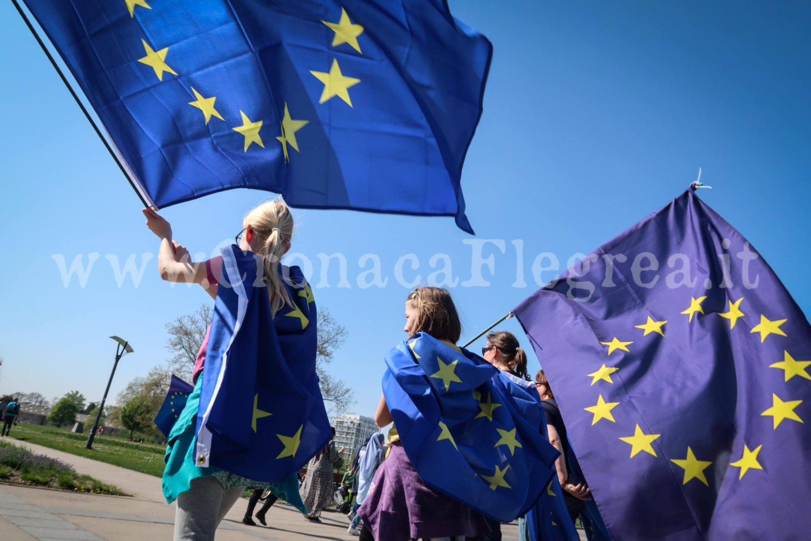 Alla festa dell’Europa anche gli alunni di tre scuole superiori di Pozzuoli