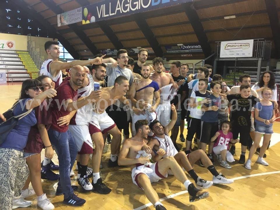 BASKET/ La Virtus Pozzuoli festeggia la serie B