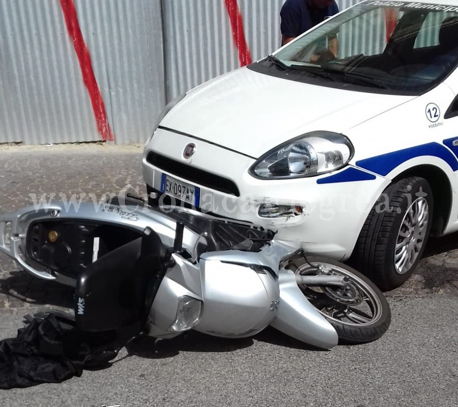 POZZUOLI/ La municipale blocca due ladri in fuga, uno è in ospedale