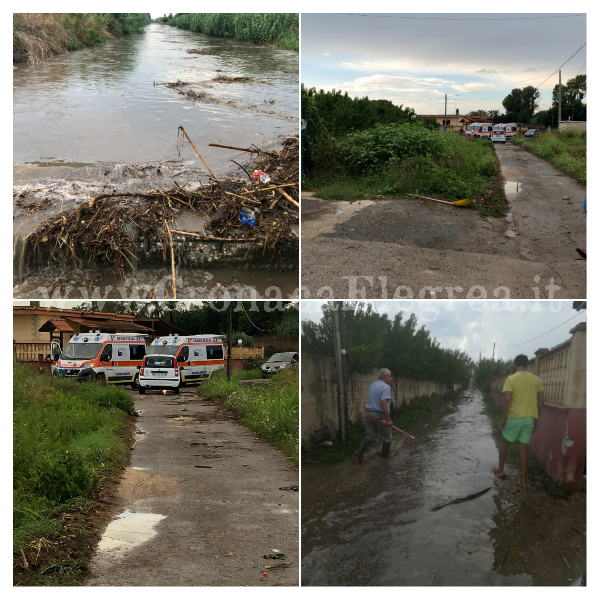 POZZUOLI/ L’Alveo dei Camaldoli ha rotto gli argini, paura nella Piana di Licola – LE FOTO