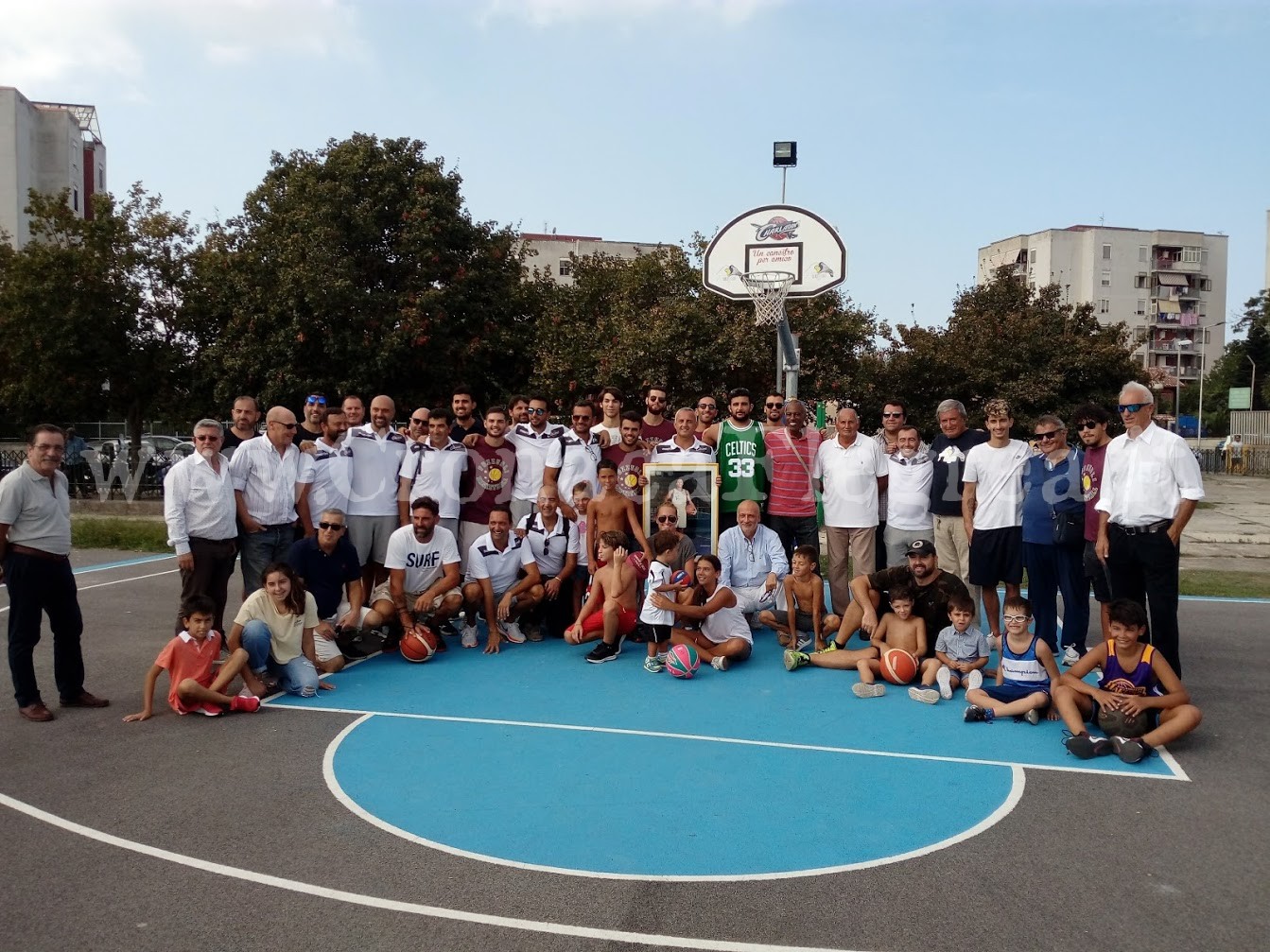 POZZUOLI/ Inaugurato a Monterusciello il terzo campo da basket pubblico