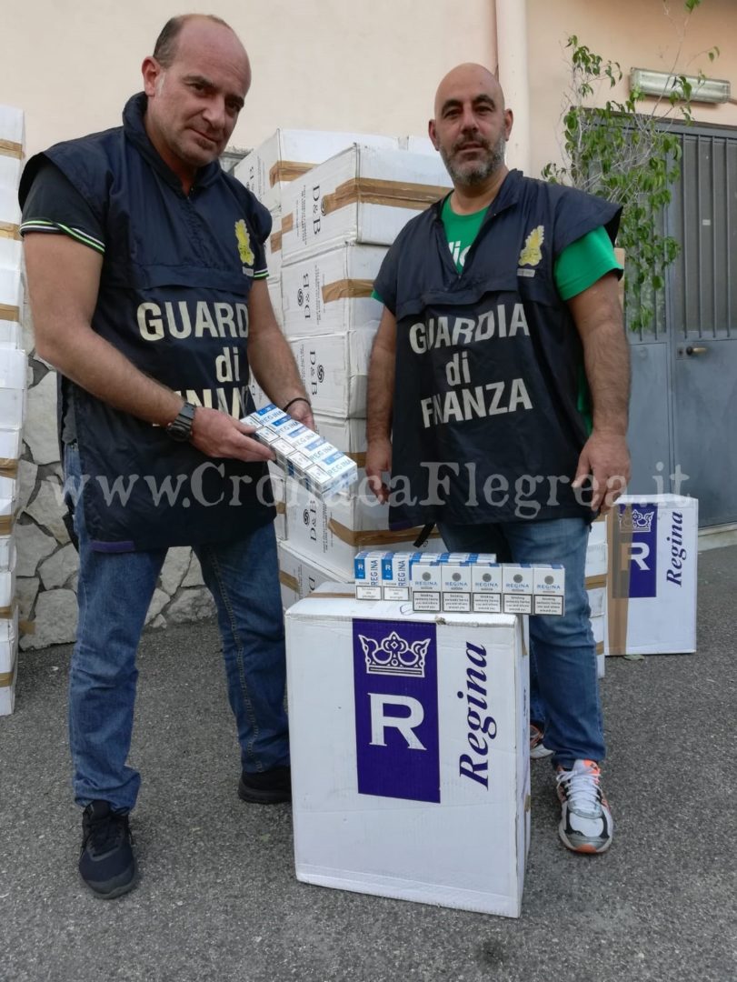 POZZUOLI/ Contrabbando di sigarette, due arresti: sequestrate due tonnellate di “bionde”