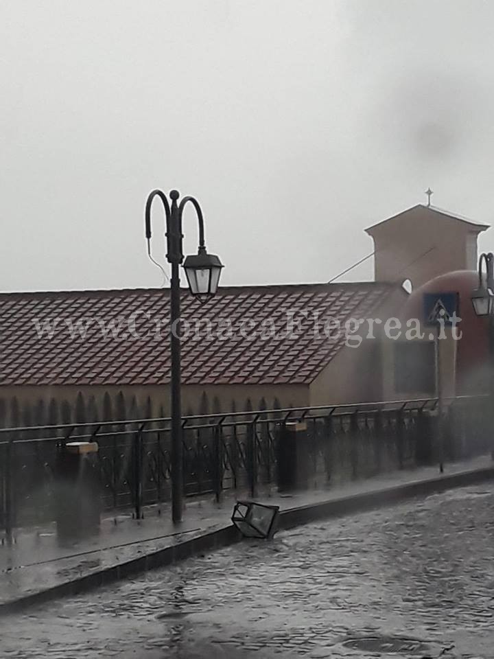 Temporali e vento forte: allerta meteo nei Campi Flegrei