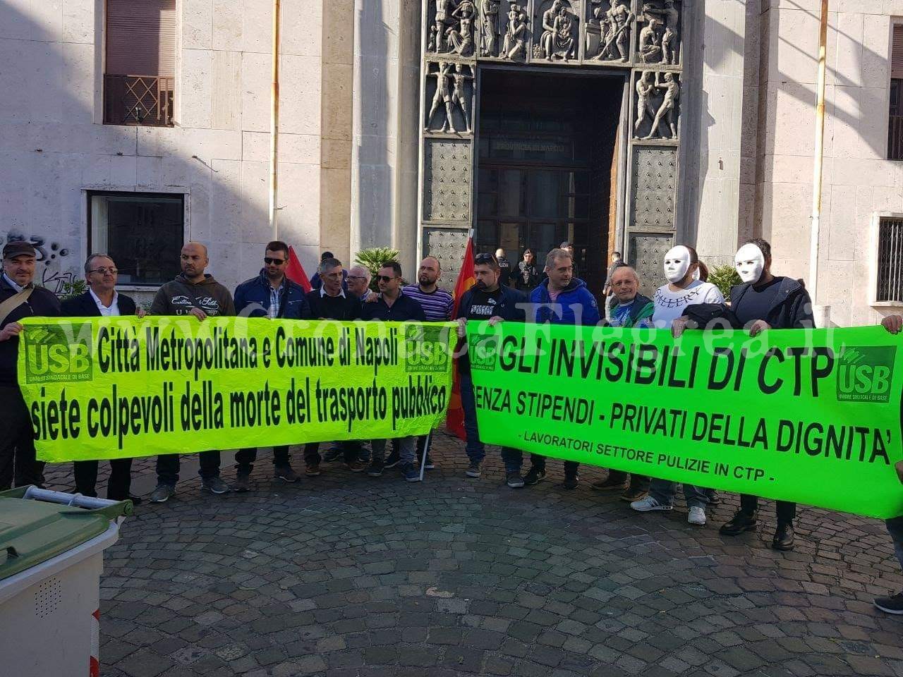 TRASPORTI/ “Gli invisibili Ctp”: continua la protesta dei lavoratori