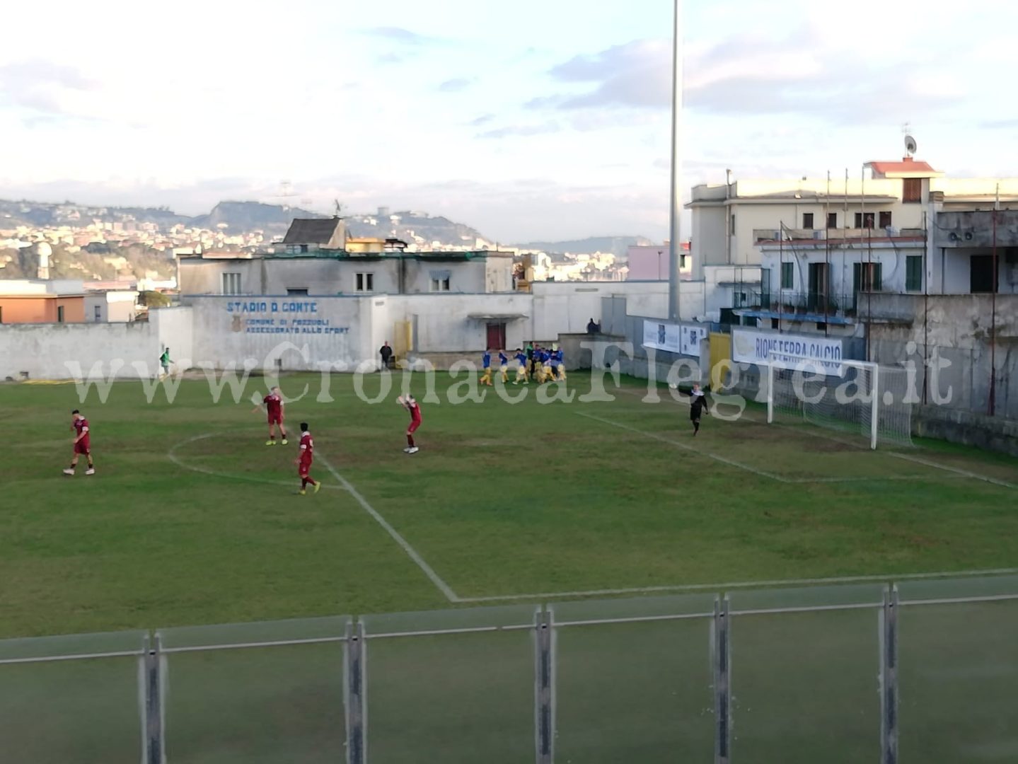 CALCIO/ Il Rione Terra vince il derby contro la Puteolana 1909 – la sintesi e le interviste video