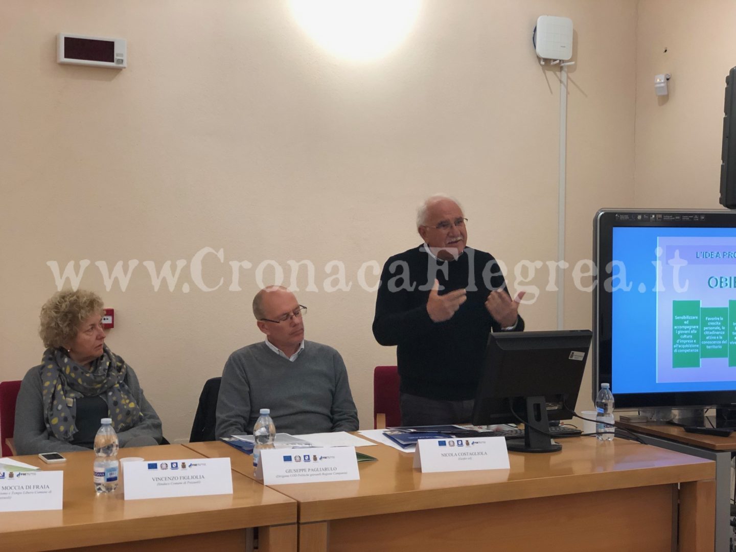 Presentato a Pozzuoli il progetto “Benessere giovani”, indirizzato alla cultura d’impresa