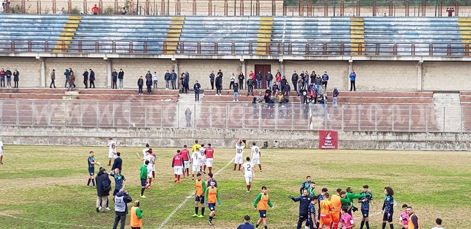 CALCIO/ Una bella e sfortunata Puteolana cade in casa contro l’Afro Napoli