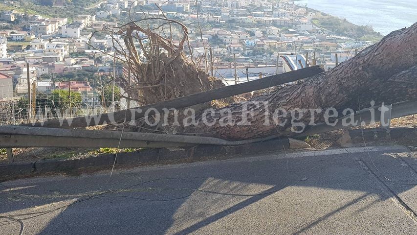 Monte di Procida in ginocchio per il maltempo, l’sos del sindaco