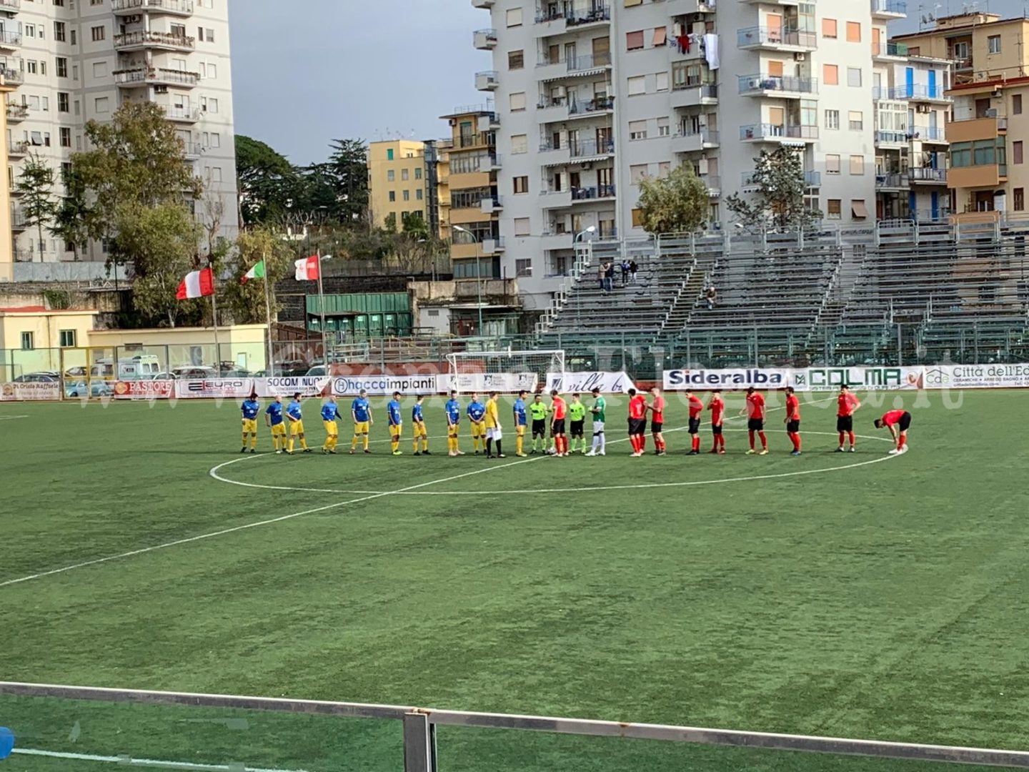 CALCIO/ Pari e patta tra Rione Terra e Torrese: al Liguori finisce 1-1