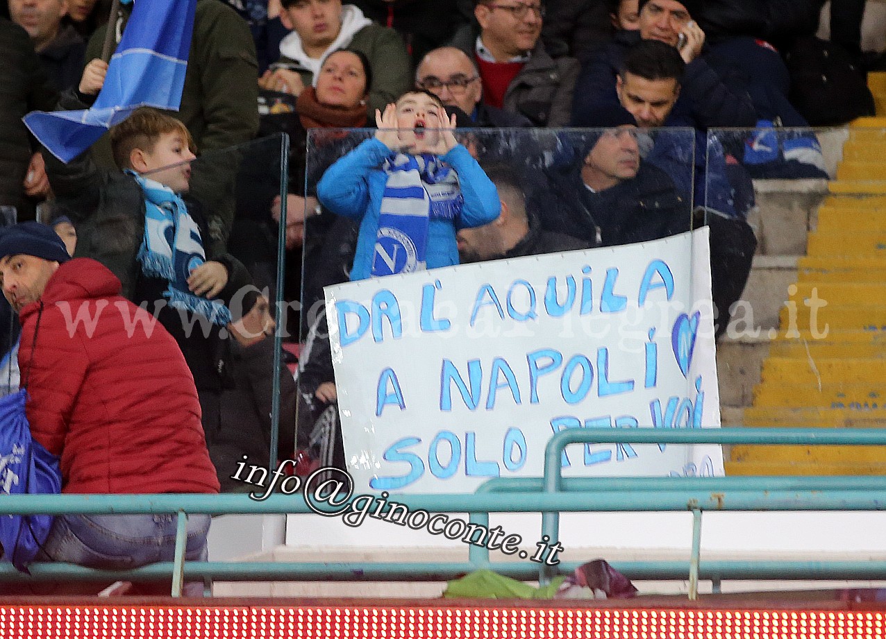 SPAZIO NAPOLI/ Dagli spalti al campo: le foto più belle di Napoli-Torino