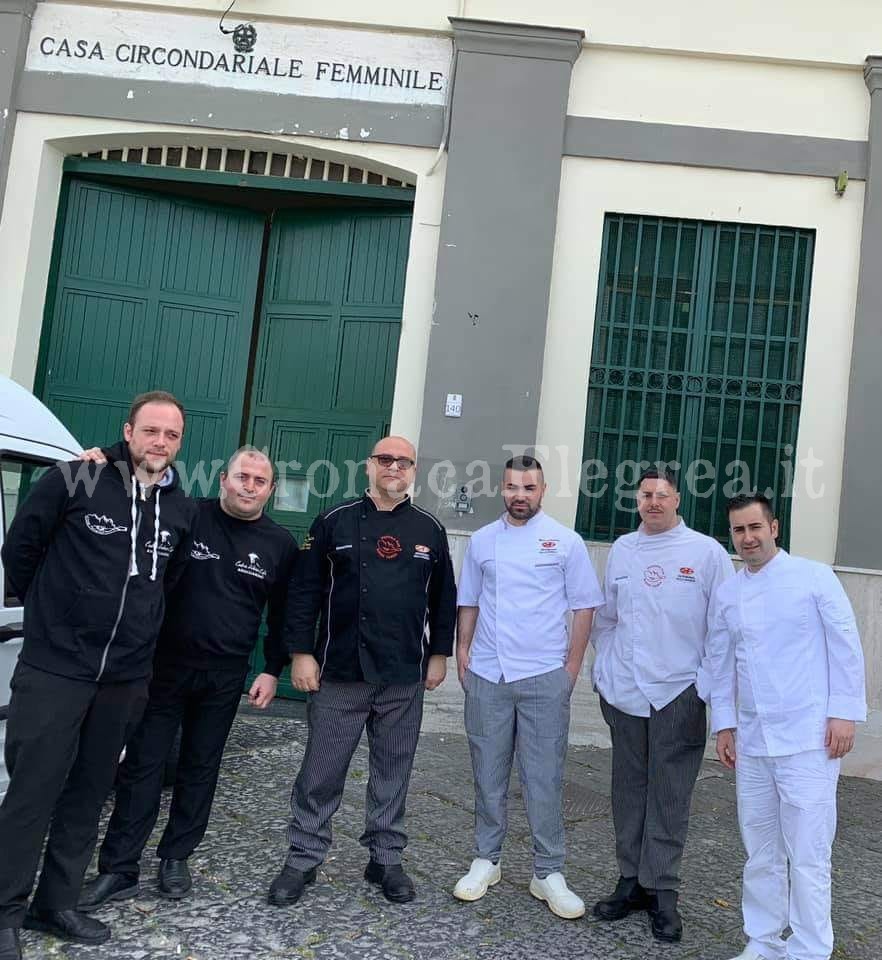 POZZUOLI/ “Una margherita per le donne”: pizze per le detenute del carcere