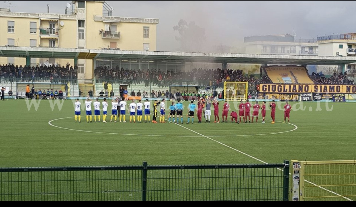 CALCIO/ Puteolana sconfitta contro i rivali di Giugliano