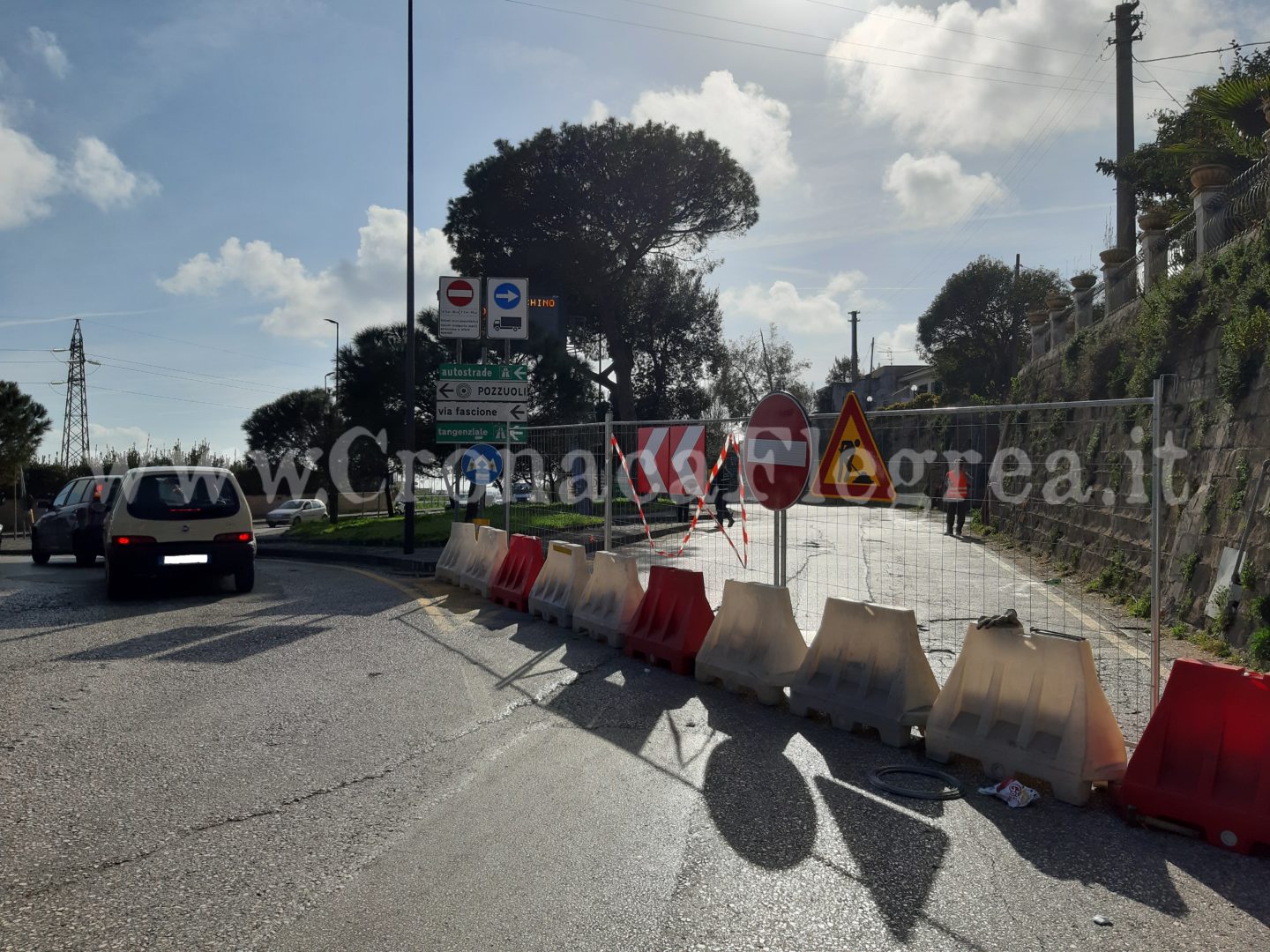 POZZUOLI/ Lavori in via Artiaco: torna il doppio senso su via Fascione