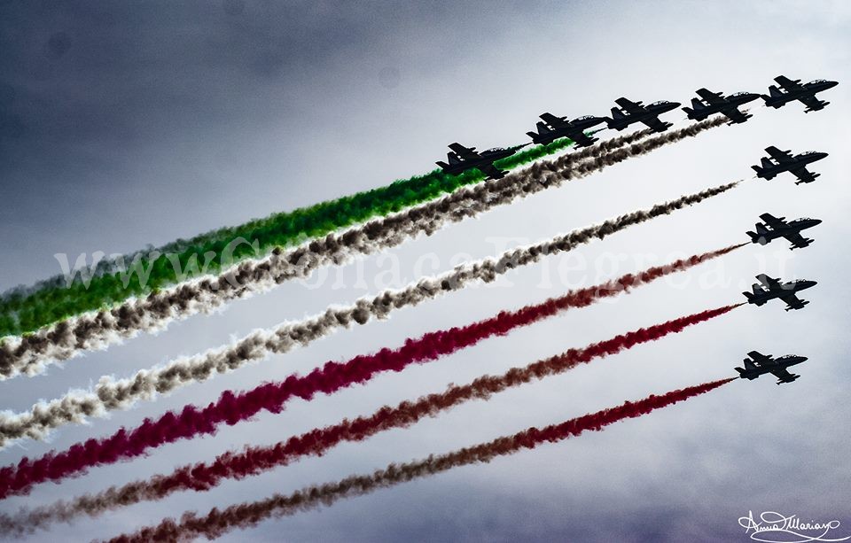 Le Frecce Tricolori tornano a Pozzuoli: è l’unica esibizione in Campania per il 2023