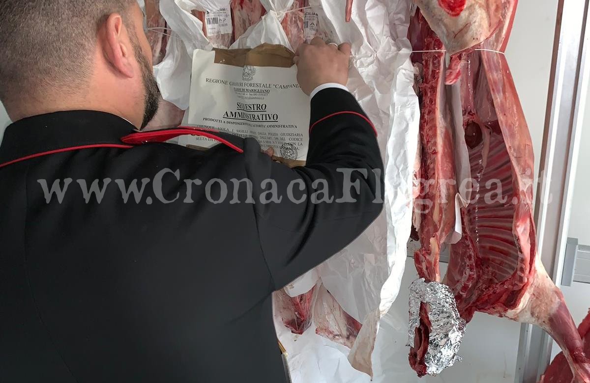 Controlli nelle macellerie e nei supermercati: sequestrati 277 chili di carne