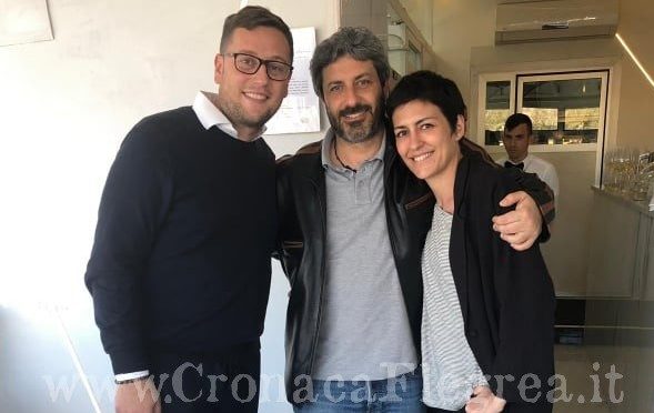 Il Presidente della Camera Roberto Fico a pranzo a Pozzuoli