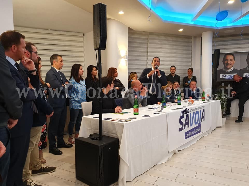 BACOLI- Bagno di folla per Savoia: presentata la lista di Fratelli d’Italia