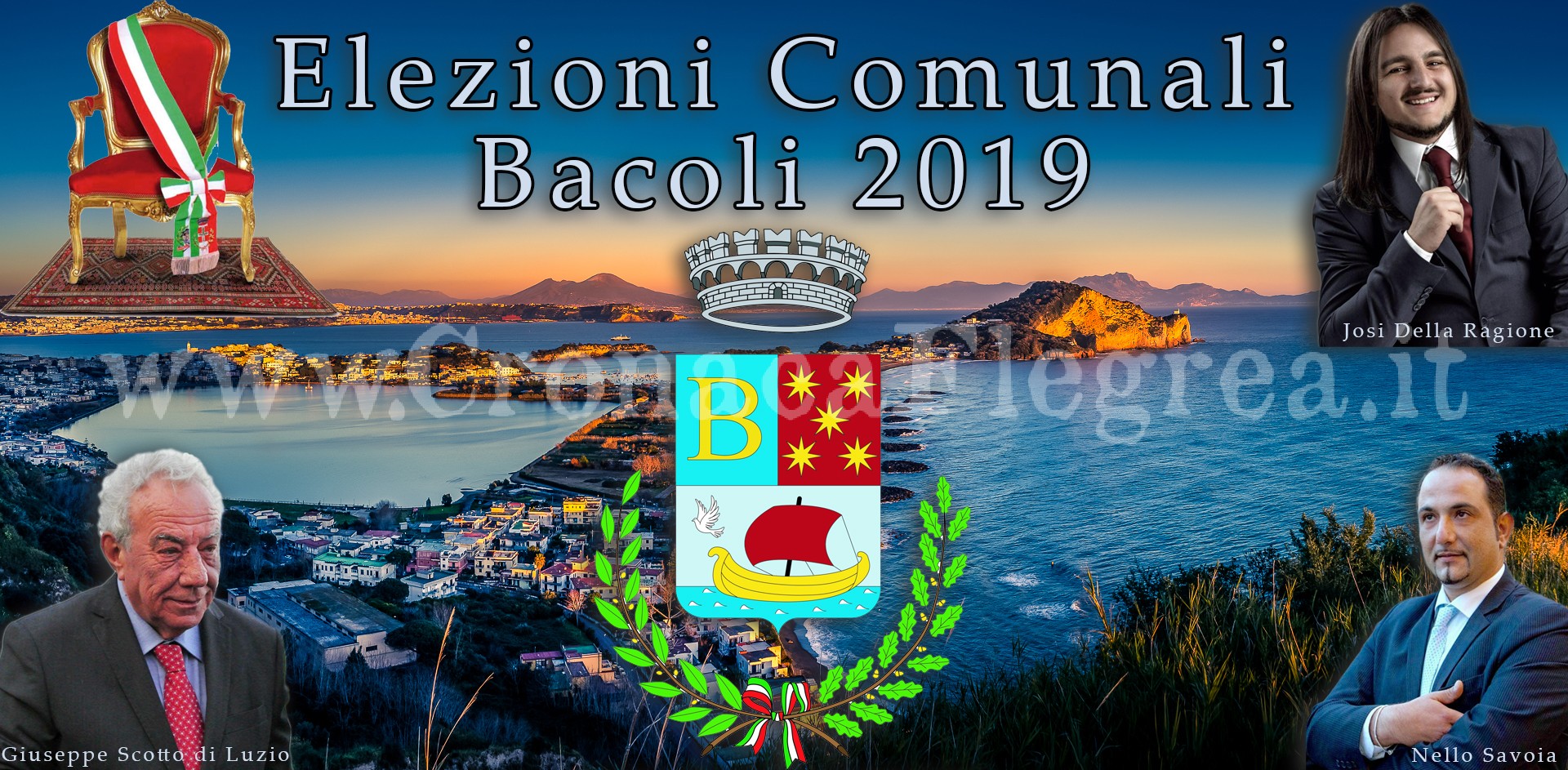 Elezioni a Bacoli: su Cronaca Flegrea lo spoglio in diretta per l’elezione del sindaco