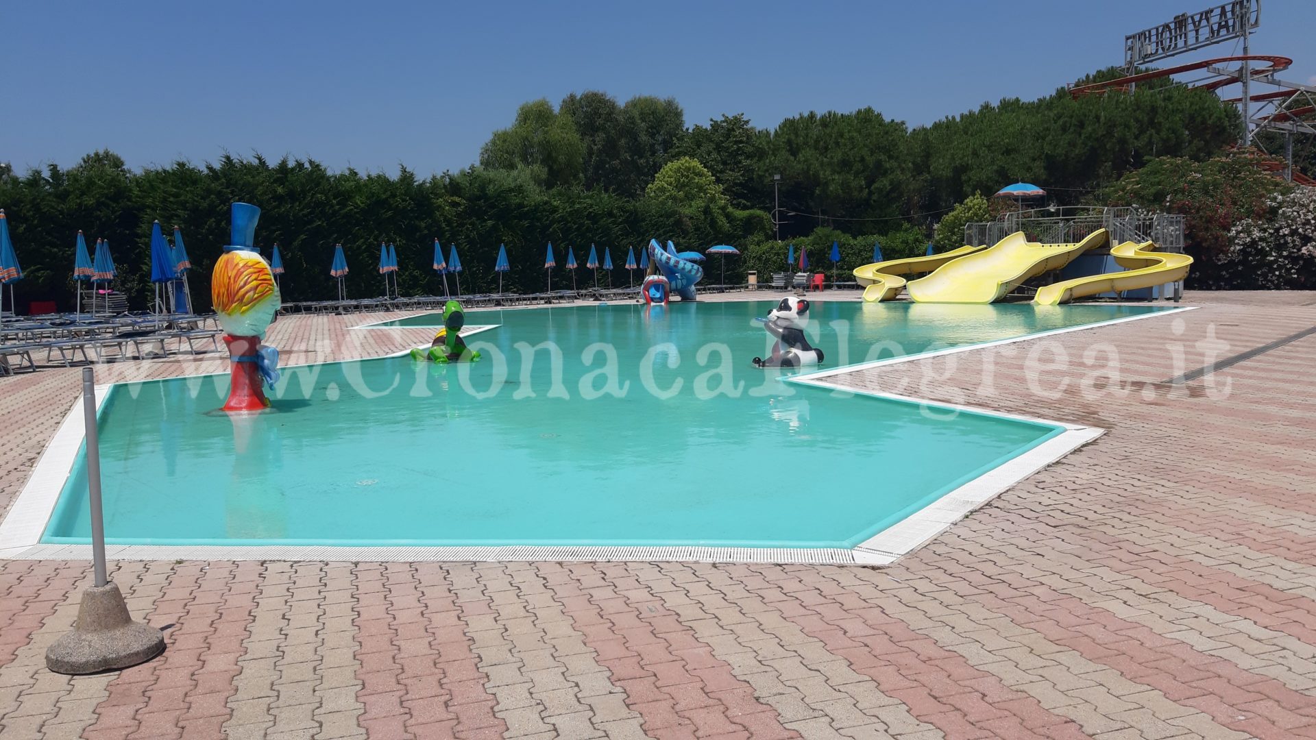 Pareo Park, l’Asl: «Le acque delle piscine non erano balneabili»