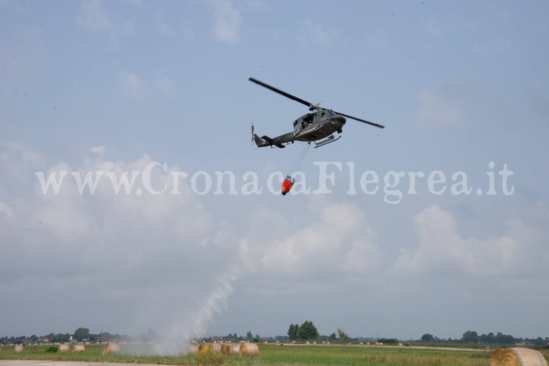 Incendi estivi: arrivano gli elicotteri dell’Aeronautica Militare