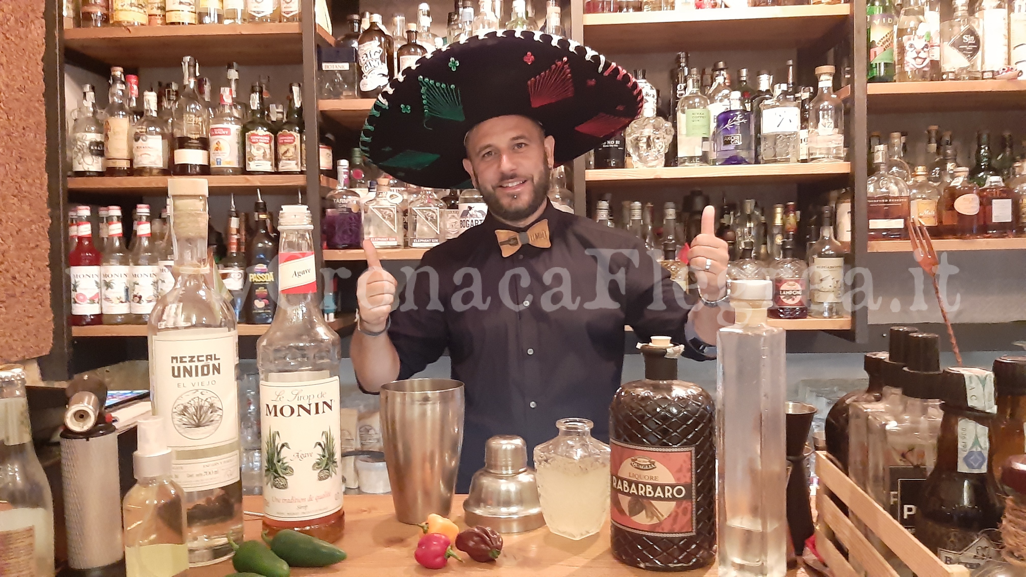 Nasce a Pozzuoli “El Chucky” il cocktail sprintoso dedicato a Lozano – LE FOTO