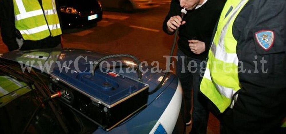 POZZUOLI/ Guidavano sotto effetto di droga e alcol: 5 automobilisti denunciati