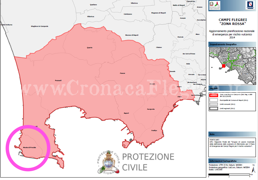 Rischio vulcanico nei Campi Flegrei, il Comune di Monte di Procida raduna i cittadini