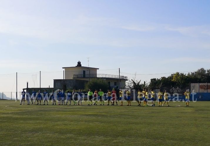 CALCIO/ Vola il Rione Terra: blitz con il Santa Maria e terzo posto in classifica