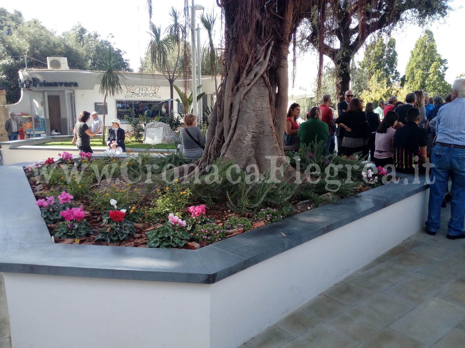 Dopo le polemiche inaugurata a Pozzuoli la nuova villetta del Carmine – LE FOTO