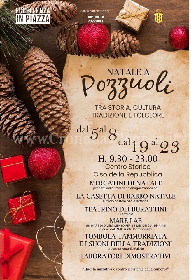 Natale a Pozzuoli: storia, cultura, tradizione e folclore nel centro storico