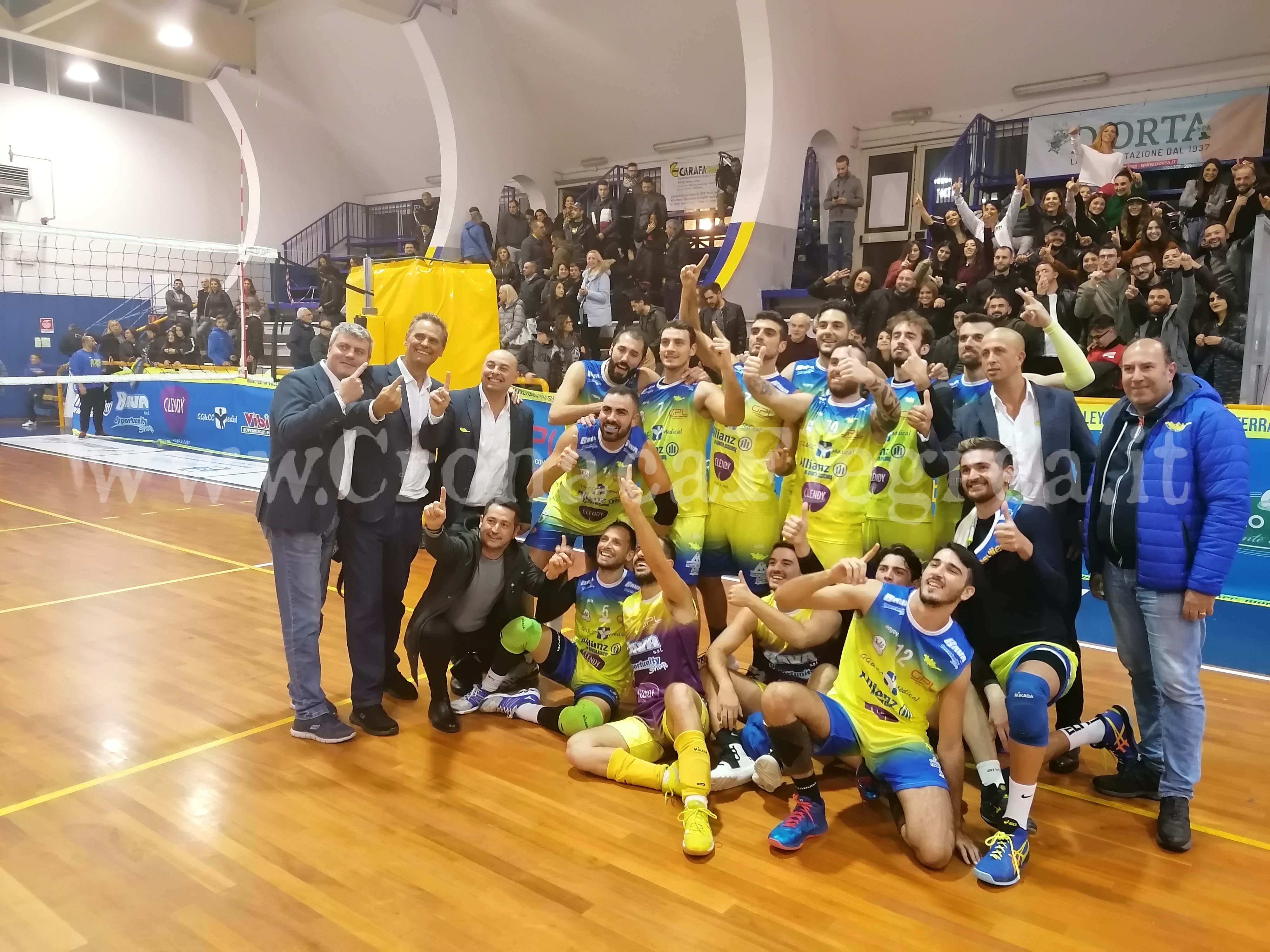 Show del Rione Terra Volley: Tricase battuta al tie-break