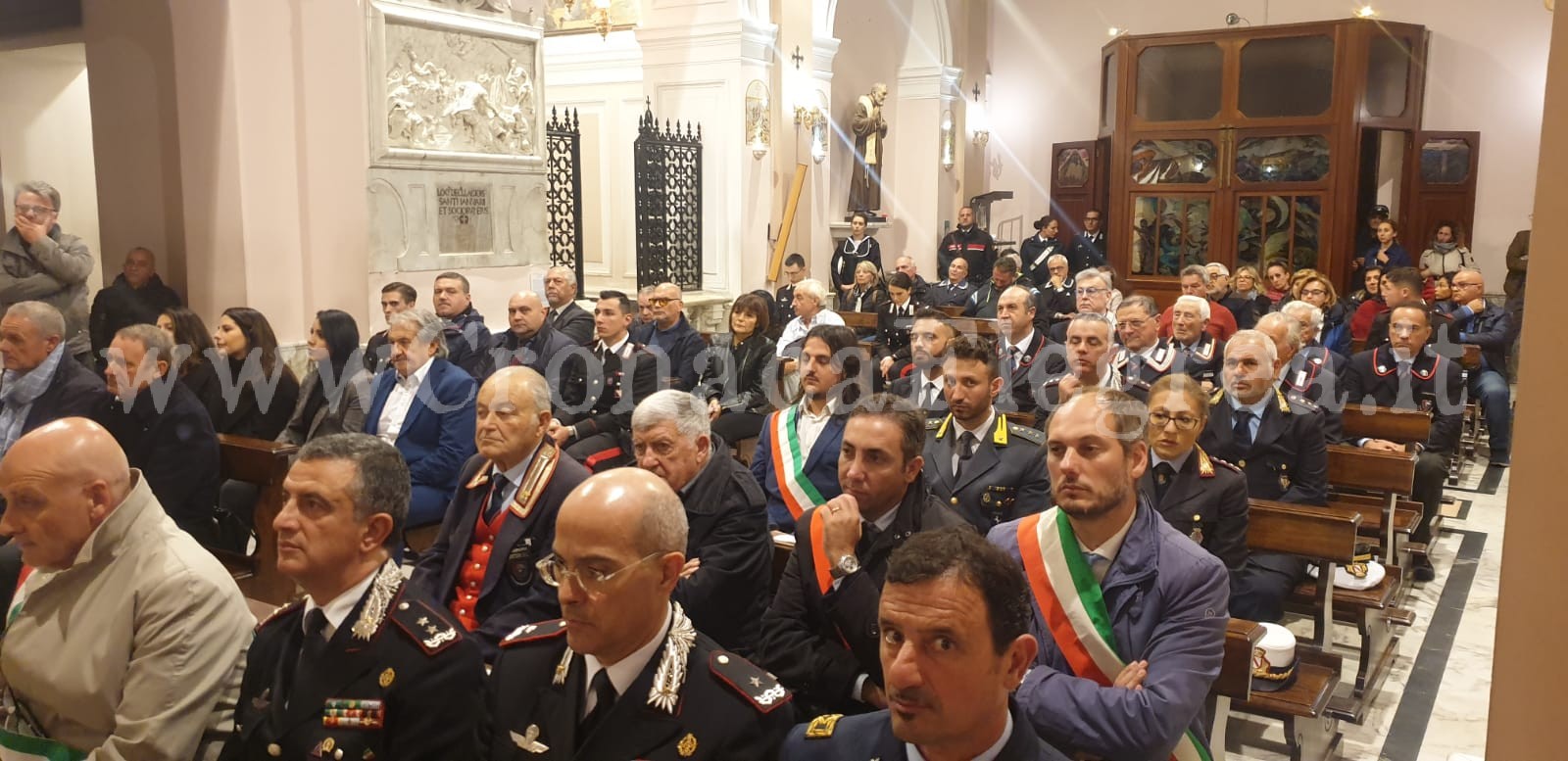 POZZUOLI/ Carabinieri, studenti e autorità ricordano Alfonso Trincone – LE FOTO