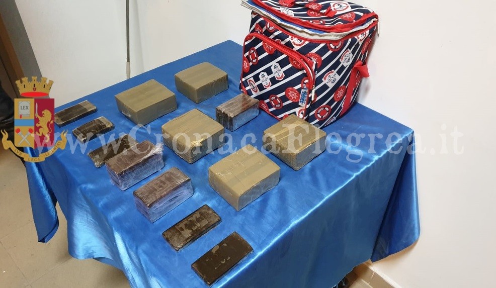 Blitz della Polizia: sequestrati 7 kg di hashish