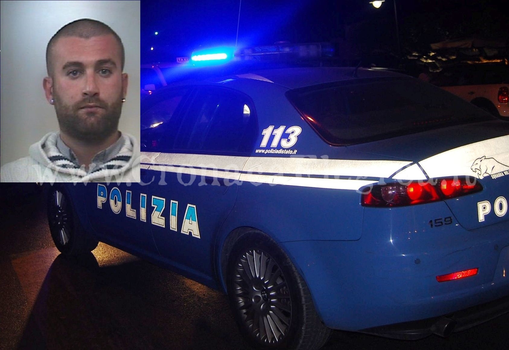 POZZUOLI/ Minaccia una donna e tenta di investire anche i poliziotti: arrestato