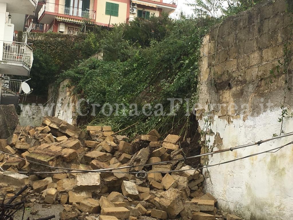 Frane, allagamenti e crolli: il sindaco di Pozzuoli chiede lo stato di emergenza