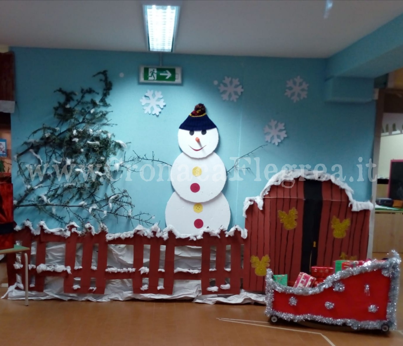 POZZUOLI/ La Casa di Babbo Natale alla scuola “Montalcini 1” di Monterusciello